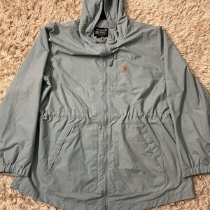 Carhartt Steel Blue Hooded Jacket